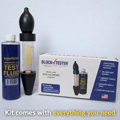 BT-500 Head Gasket Combustion Leak Test Kit - Made in USA universal