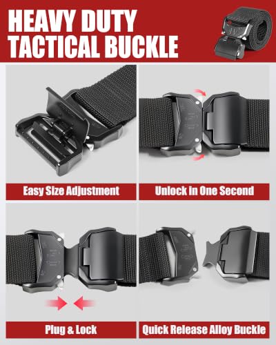 Electrician Tool Pouch with Quick Detach Belt Clip, Heavy Duty Tool Belt Pouches with Notebook Pocket, Tape Measure Holder & Screwdriver Loops for Carpenter, Contractor, HVAC Tech & DIY Large Pouch with Belt