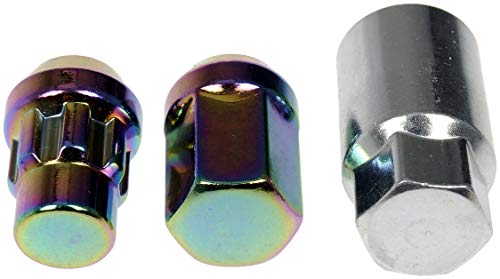Dorman 713-275G Rainbow/Neo-Chrome Acorn Wheel Nut Lock Set