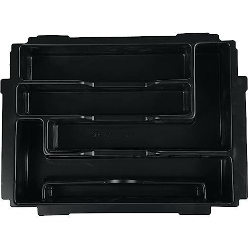 Makita 197210-9 Interlocking Case, Small/4-3/8" x 15-1/2" x 11-5/8" and P-83668 MAKPAC Interlocking Case Hand Tool Insert Tray
