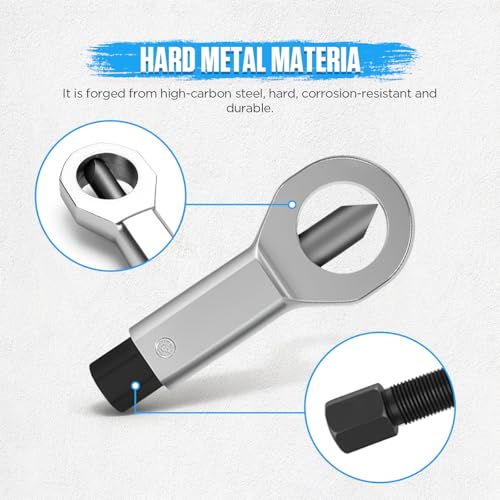 PLAYOCCAR 4PCS Nut Splitter Tool Heavy Duty for Removing Rusty Nuts