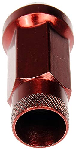 Dorman 713-685E Red Open End Knurled Wheel Nuts