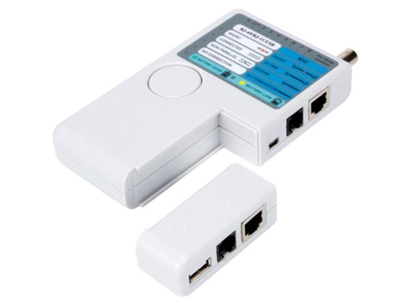 TESTEUR USB/LAN POUR USB-A USB-B BNC RJ45 RJ12 RJ11 RJ10