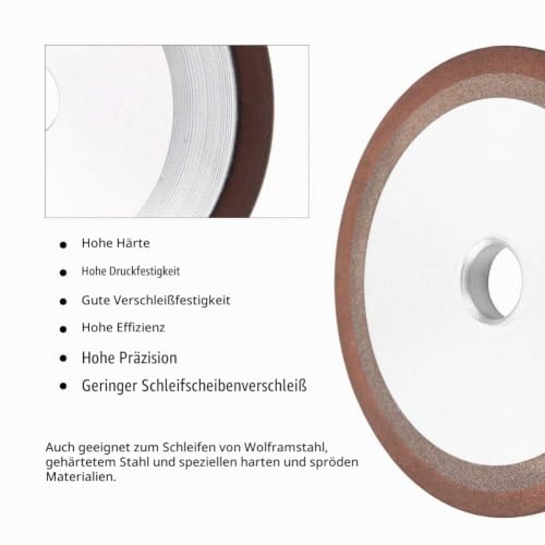 100 mm Diamond Resin Grinding Disc Saw Blades Circular Saw Blades Sanding Discs Standard for Carbide