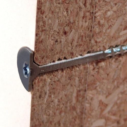 FastCap PowerHead Wood Screws, 1.125", T20 Torx Drive, 200-Pack