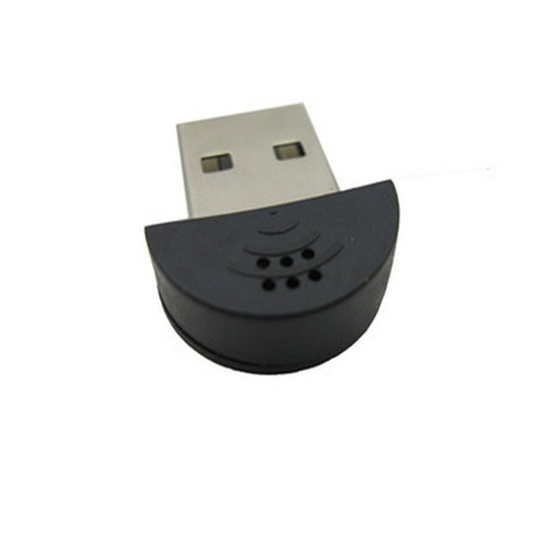KISEER 2 Pcs USB 2.0 Mini Microphone, Laptop/Desktop PC Plug and Play for Skype, MSN, Yahoo Recording, YouTube, Google Voice Search and Games