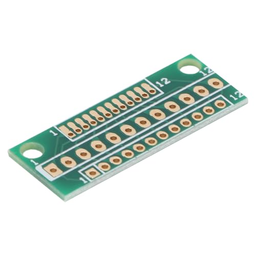 Adapter Board 10 Pieces 1.27 mm 2.0 mm 2.54 mm 12 Pin 3 Row 36 Holes Adapter Board for Wireless Modules