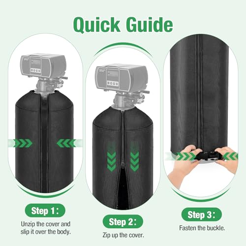 Water Softener Cover Outdoor 10" x 54"