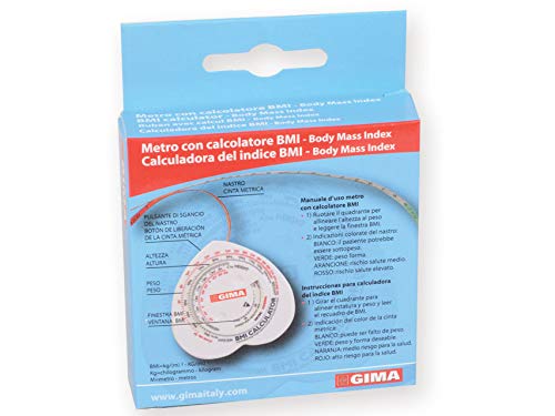 Gima - body measuring tape for calculating the KMI (body mass index) or BMI (body mass index), in centimeters, max 150 cm