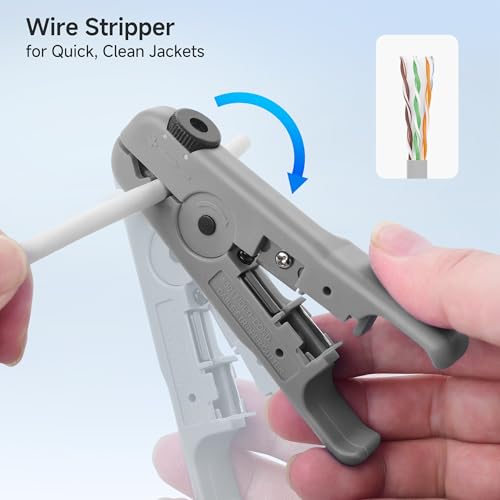 Cable Matters 7-in-1 Network Tool Kit with RJ45 Crimping Tool