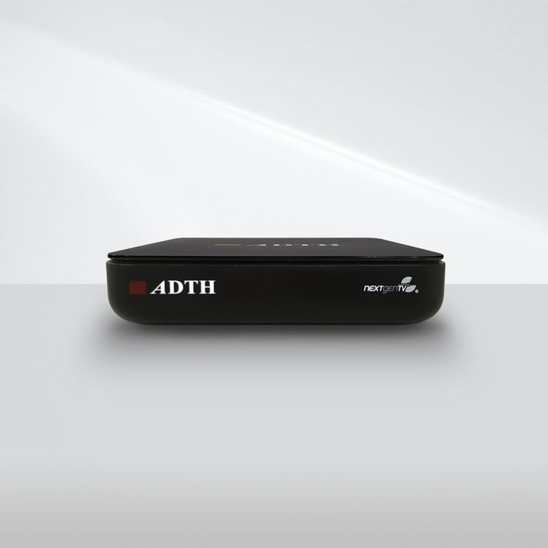 ADTH NextGen TV Box Gen 2, ATSC 3.0/1.0 Digital Tuner and Receiver, OTA Broadcast. DRM Support. No Internet Required