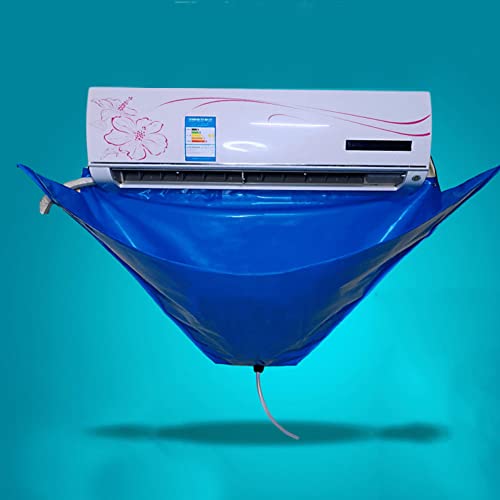 Waterproof Split Air Conditioner Cleaning Kits, Wall Mounted Air Conditioning Dust Washing Clean Cover Air Conditioner Service Bag for 1~1.5P Hanging Air Conditioners