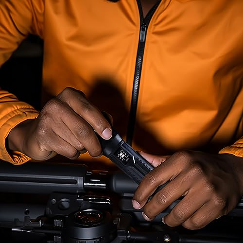 KNINE OUTDOORS Torque Screwdriver Wrench Driver Set 10-70 Inch Pounds lbs for Maintenance with T-bar Handle, 40 Hex Bits, 1/4" Socket, Shaft Extension, For Tools, Bike Repairing and Mounting, Black