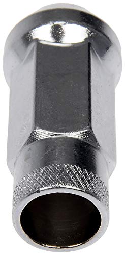 Dorman 713-285 Chrome Open End Knurled Wheel Nuts
