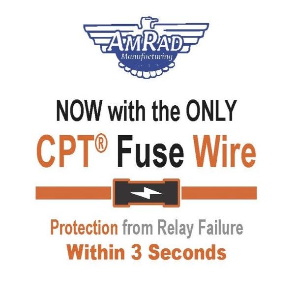 Goodman CAP050700440CT Replacement - 70 + 5 uf/Mfd 370/440 VAC AmRad Round Dual Universal Capacitor, Made in The U.S.A.
