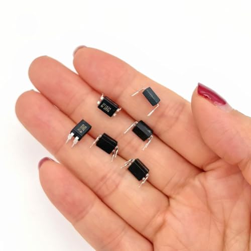 PC817C Optocoupler, 2.54 mm DIP, Pack of 100 | 4 pin 4 pin photo coupler for mounting, pins, for DIY, DIP-4, 2.54 mm spacing