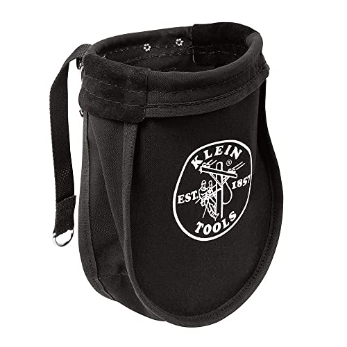 Klein Tools 51A Tool Pouch, Utility Pouch for Carrying Nuts and Bolts, with Interior Pocket, No. 10 Canvas, 9 x 3.5 x 10-Inch Pouch + Bag