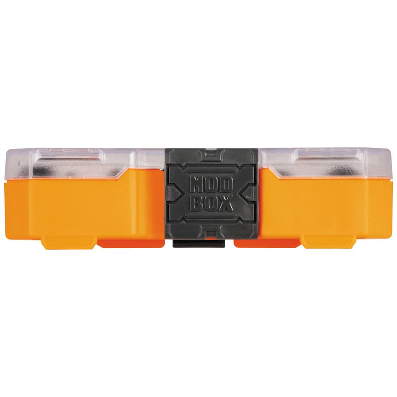 Klein Tools 65619 KNECT Flip-10 Metric Impact Socket Set, Deep Depth, 5 Color-Coded Flip Sockets, 10 Metric Sizes, 1/4 and 3/8-Inch Adapters, MODbox Case