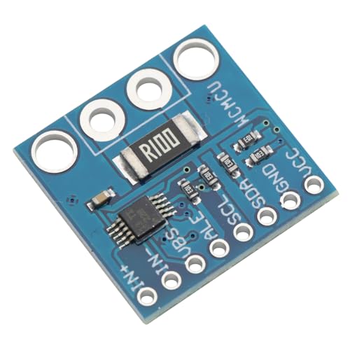 INA226 Bidirectional Current Monitoring Sensor I2C IIC Module 0V-36V Power Monitor Sensor Power Monitoring Sensor Module with Alarm Function (Pack of 3)