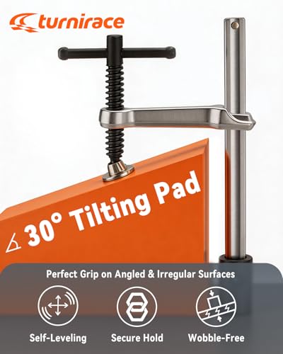 Welding Table Clamps, 6.5 in Capacity, 5/8 in (16 mm) Holes 2pcs 6-1/2-IN Clamps