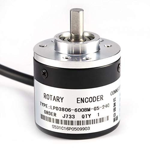 Jeanoko DC5-24V 600P / R Photoelectric Incremental Rotary Encoder Ab 2-phase Output Rotary Encoder for Intelligent ControlElectronic Component
