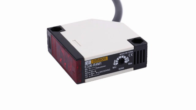 Keenso Reflection Photoelectric Switch, E3JK-R4M1 Reflection Photoelectric Switch, AC 90-250V 3A Photoelectric Switch