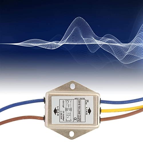 LANTRO JS CW1B-10A-L (040) Single Phase Filter AC 125/250V 10A EMI Power Filter EMI Filter Power Filter Electromagnetic Interference Filter 1