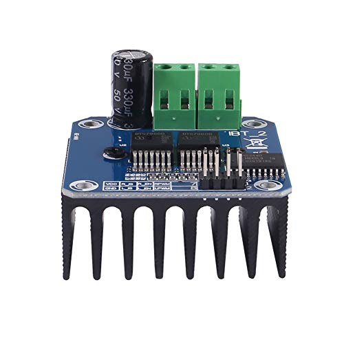 BTS7960 43A Dual H-Bridge Stepper Motor Drive Current Limit Control Semiconductor Cooling PWM for Smart Car Motor Drive Arduino (3 Pieces) 3 pieces.