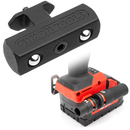 Simon tools 1/2" Socket Holder Bundle | 3-Piece Keychain Organizer + Mount for Impact Wrench