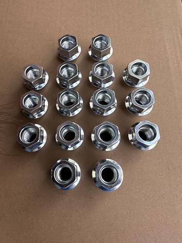 16PCS M14x1.50 Factory Style Wheel Lug Nuts 611-979 Replacement for 2012-2025 Dodge Ram 2500 3500 SRW, ‎2011-2023 Dodge Charger, 18-22 Challenger, 21-25 Durango Steel Wheels Model