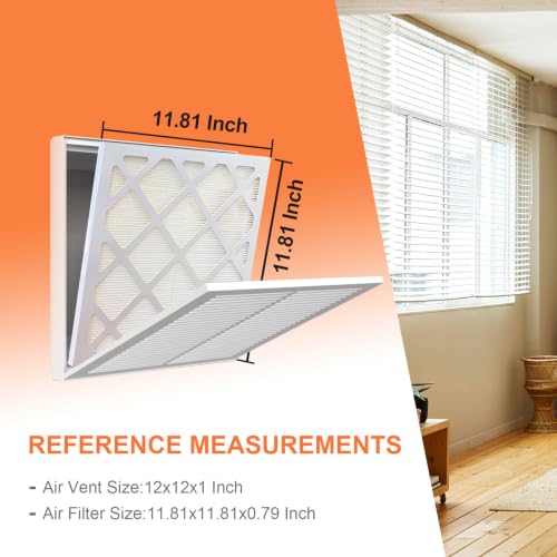 12x12x1 Air Filter Electrostatic 6-Pack MERV 8 MPR 600 FPR 5 12x12x1 6-Pack