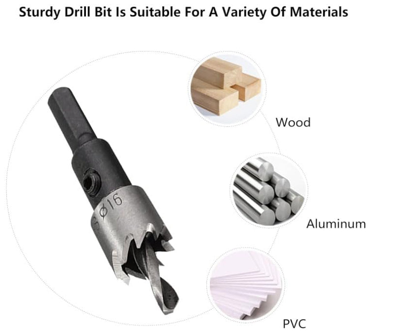 TOGU 5PCS of 220-degree Solid Brass Peep Holes for Door with 16mm Drill Bit, 0.63 inch Door Peephole with Privacy, Compatible with Door Thick from 1-3/8" to 2-1/6", Antique Copper Finish 5 PACK + Drill