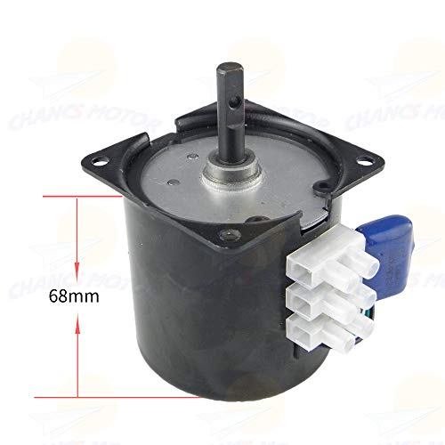 CHANCS 68KTYZ 220V AC 40r/min Speed Reducing Gear Motor Torque 8.5Kgf.cm Mini Gearbox Electric Motor