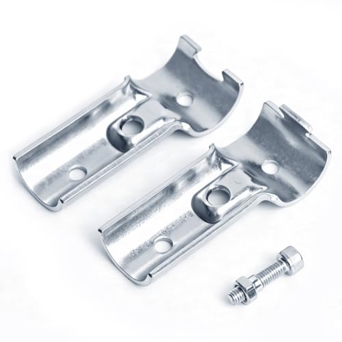 8 Sets T Pipe Connectors Tee Clamps, Fits 1" EMT Conduit