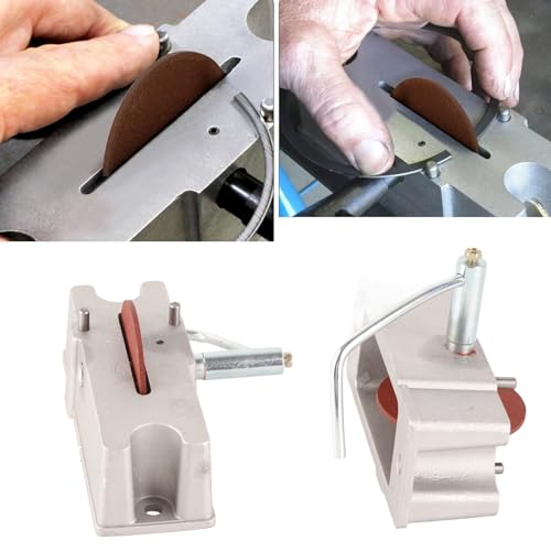Manual Piston Ring File, Piston Ring Filter, Piston Ring Grinder 66785 66786 Carbide Sanding Disc with 120 Grit Aluminum Alloy for Re