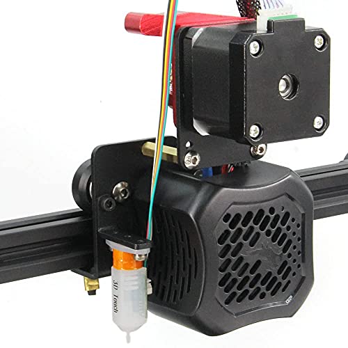 Direct Drive Dual Gear Extruder with Pulleys Upgrade Support Plate with Motor Kit Easy Print Flexible Filament for Ender 3 V2 Ender 3 series CR-10series(Dual Extruder Support Motor Kit) Dual Extruder Support Motor Kit