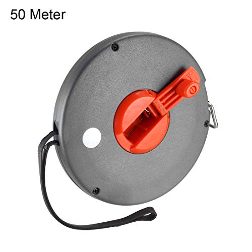 uxcell Measuring Tape Retractable 50 Meter Metric Tape Measure Ruler