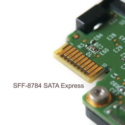 chenyang SFF-8784 SATA Express to USB 3.0 Hard Disk Case Enclosure for Ultra Slim Hard Disk SSD WD5000MPCK WD5000M22K WD5000M21K Black SFF-8784 to USB