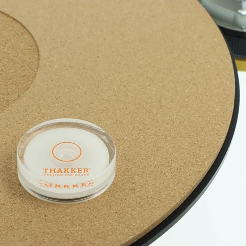 THAKKER BL-40 Calibrated Level for Correct Adjustment of Turntables | Easy Adjustment Aid for Leveling