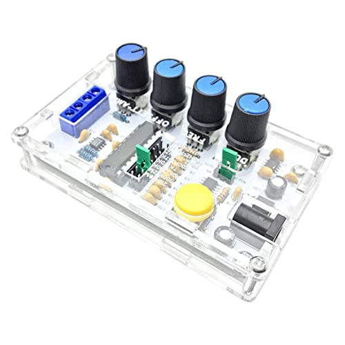MAX038 Signal Generator, DIY Kit 1Hz-20MHz Function Generator Can Output Triangle Axis, Rectangular Wave, Sine Wave and Forward and Reverse Saw Tooth Shaft