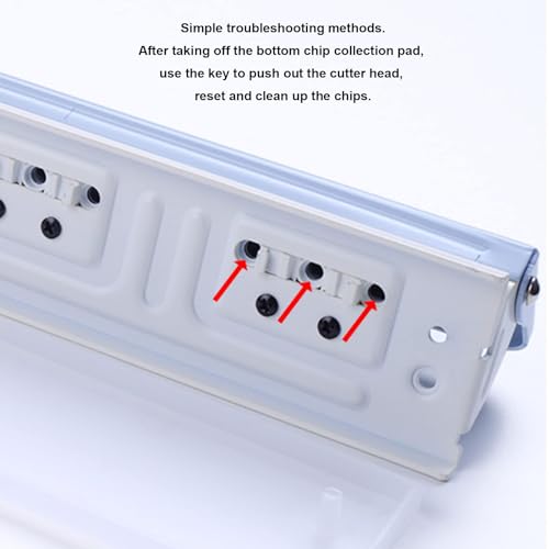 9 Hole Punch for B6 Planner, 8 Sheet Capacity, White