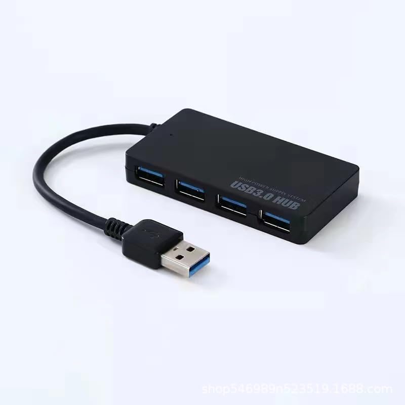 Slim USB 3.0 +2.0 Hub Distributor 4 Port Super Speed Data HUB Adapter, USB Splitter USB Expander for Notebook Laptop PC