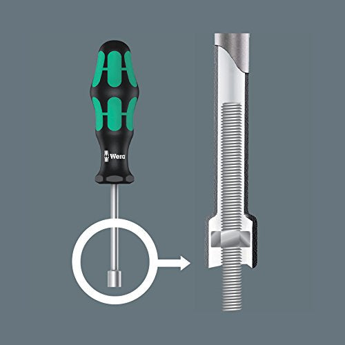 WERA 05029510001 395 HO/7 SM Nutdriver Set, 7 Pieces Classic