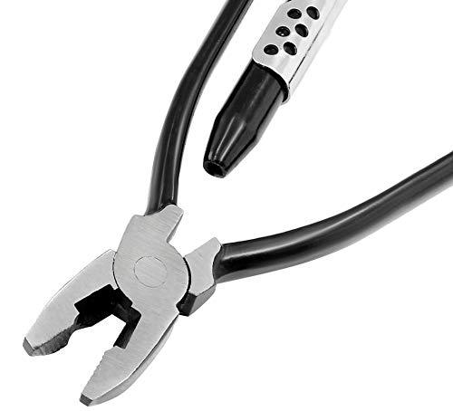 Bonsicoky 2 Pieces Aircraft Safety Wire Twisting Pliers Set 6" & 9" 6"&9" Wire Plier + 100 FT Wire