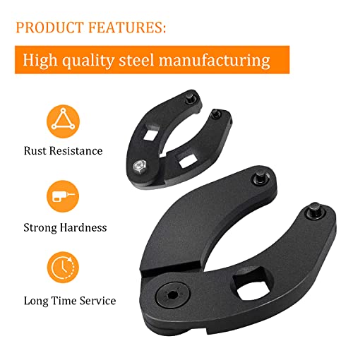 1266 & 7463 Adjustable Gland Nut Wrench Set for Hydraulic Cylinders Universal (Set of 2) 1266&7463 Wrench