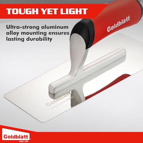Goldblatt 3 Pieces Venetian Plaster Trowel Set, Drywall Tools for Finishing