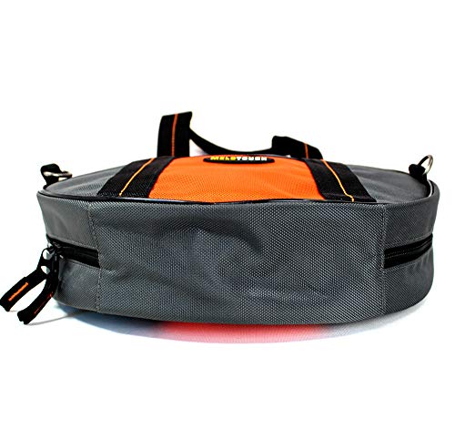 MELOTOUGH Jumper Cable Bag - Tools Cable Bag - Storage & Organizer for Cables, Cords,Utility Tool Tote bag Combo Kit-Includes 2 Medium Tool Organizer Bags for Electrician, Plumbing, Gardening, HVAC
