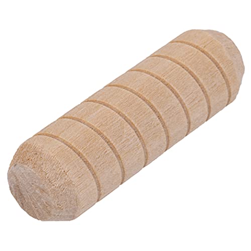 Spiral Grooved Hardwood Dowel Pins | 5/8" X 2" | Pack of 50 Approx. | Wooden Furniture Dowel Pins for Strong Connection | Furniture Making, Refurbishing or Crafts | UA-020-W 5/8" X 2"