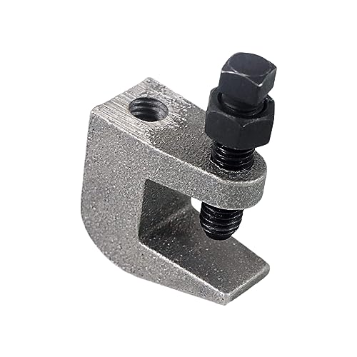 Top Beam Clamps, UNC 1/2" Iron Safety Rod Beam Clamp, 3/4" Jaw Opening, Beam Wall Ceiling Mount Vertical Piping Support-Clamp for Copper, PVC Tubing, 10 Packs