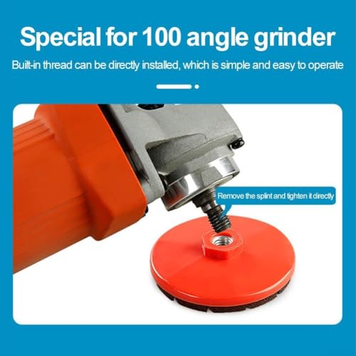 Grinding Wheel 50 100 200 Grits Multifunctional Integrated Double Fixed Embedded Design M10 Screw Interface Wheel Sanding Discs